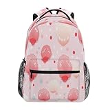 Occasion : motif imprimé tendance, bretelles rembourrées réglables, coussin dorsal épais, idéal pour l'école, le travail, les voyages, la gym, etc