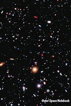 Outer Space Notebook: Notebook Cover: Writing Journal Style Lined Ruled Pages: Minimalist Designed: 6 x 9 Soft Cover With Cream Paper For Note Taking & To Do Lists: Matte Finish