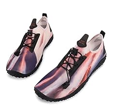 Men Women Water Sports Shoes Slip-on Quick Dry Aqua Swim Shoes for Pool Beach Surf Walking Water Park