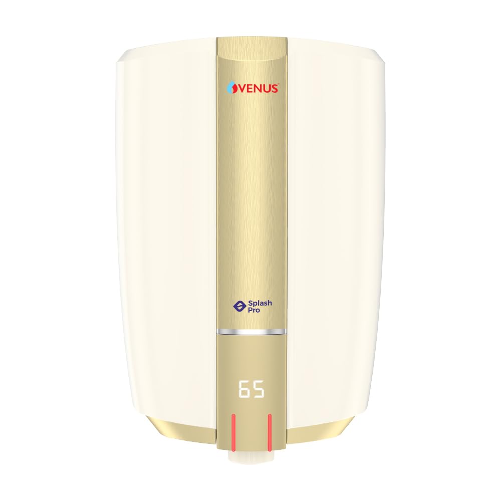 Venus Splash Pro Smart 25SX 25-Litre Storage Water Heater |Porcelain Enamelled Glass Lined Tank| BEE Star Rating - 5 Stars | Guarantee 10 Years on Inner Tank (IVORY/TUSCAN GOLD)-image-44