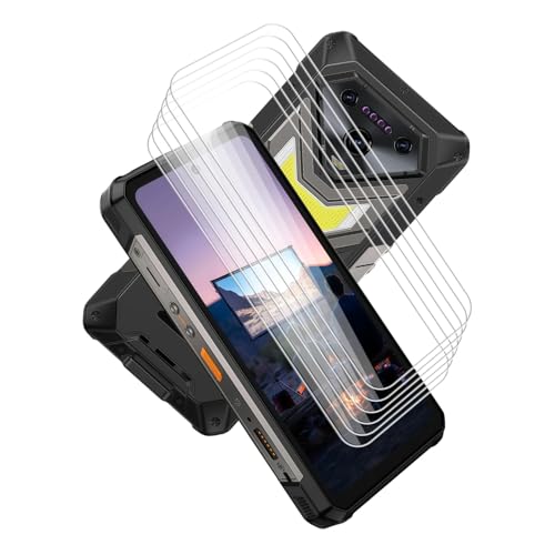 UOGNADGD 6���� �����K���X�X�N���[���v���e�N�^�[ Ulefone Armor 34 Pro+ (6.95 �C���`) �Ƃ̌݊�������, [�ō��̕ی�] �����E�L�Y���� 9H�d�x