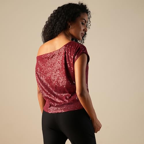 Image of Globus Women Top (GS570837 Maroon S)