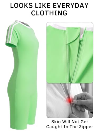 Recorah Adaptive Anti-Strip Jumpsuit for Autism Kids Enhanced Tear-Resistant Fabric Reinforced Stitching Secure Back Zipper — view 6