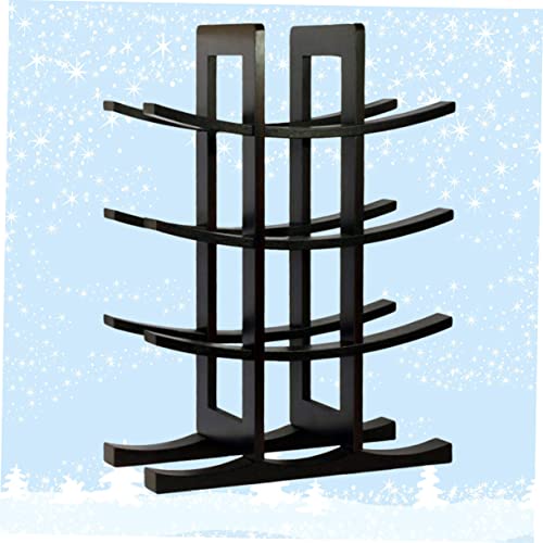 Soporte para botellas de vino de plástico para pared miniatura 3