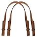 TOPTIE Adjustable Shoulder Bag Strap PU Leather Replacement Purse Straps, 21"-23" Long 3/4" Wide (Camel 2PCS)