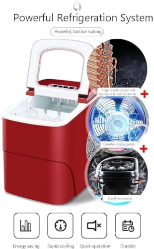 Máquina Automática Fabricadora de Hielo Eléctrica 15kg miniatura 6