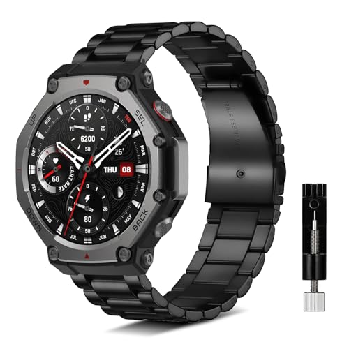 [NicMool] oh For Amazfit T-Rex 3 48mmp oh A}YtBbg t-rex 3ɑΉ xg XeX ȒP ʋC xg ϖՐ ϐH rWlX voh t ߉\ 