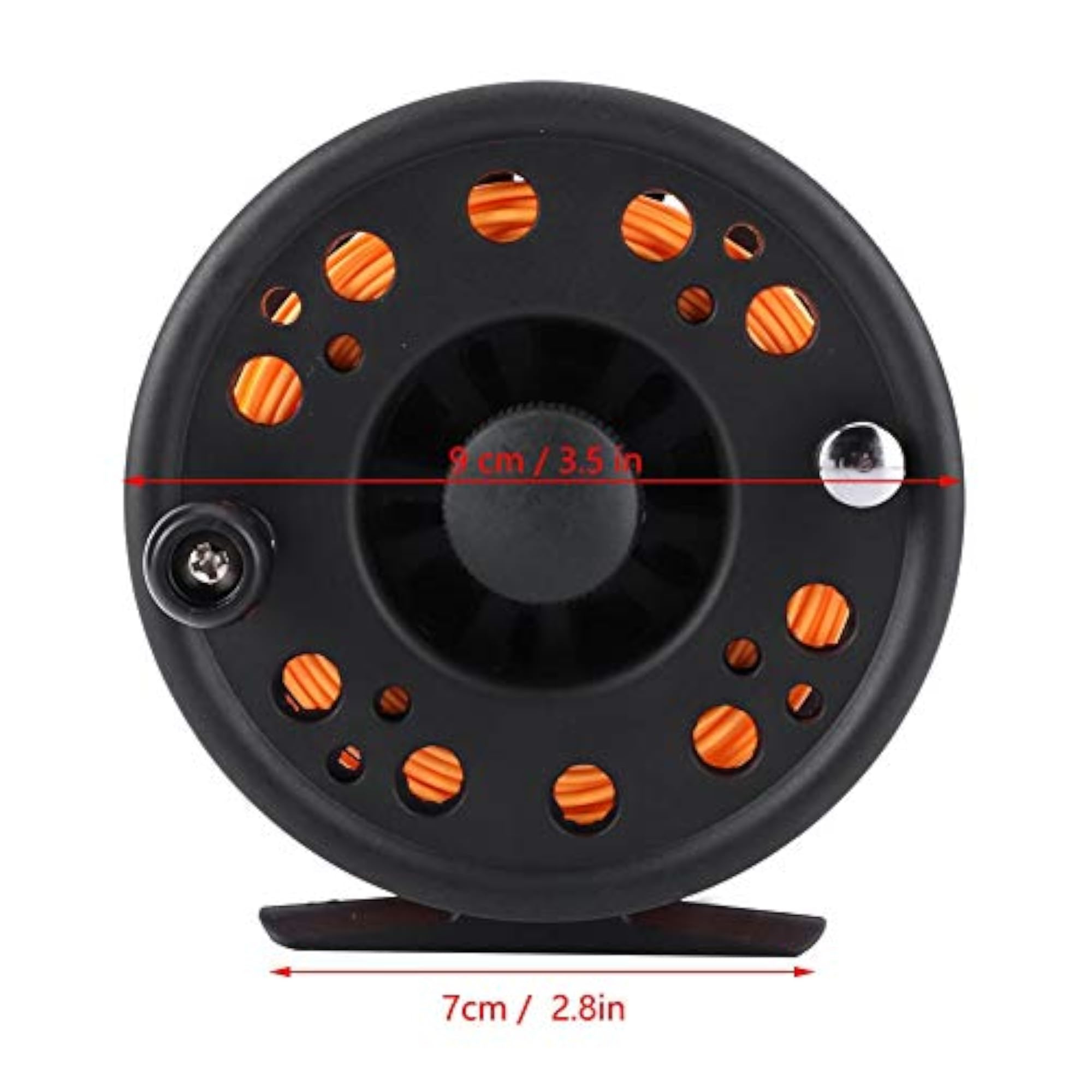 Fishing Accessory Sturdy Fly Reel, Portable for Fishing Lovers