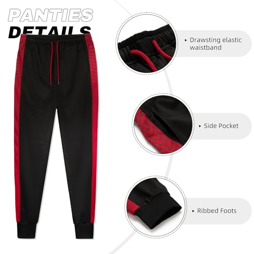 Image of LBL Leading the Better Life Men's Sweat Suit 2 Piece Outfit Casual Contrast Sports Jogging Tracksuits Set