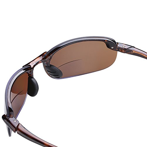 'The Raptor' Polarized Lightweight Sunglasses with a Bifocal Reader for Men and Women2