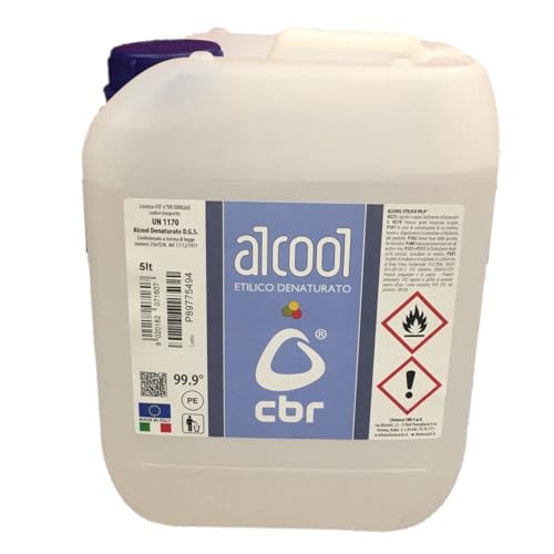 ALCOOL ETILICO DENATURATO 99,9° LT.5