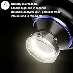 iFixes iL37 Microscope Polarized 96-LED Ring Light Anti Glare Microscope Lamp Illuminator for Soldering Repair Industrial Camera