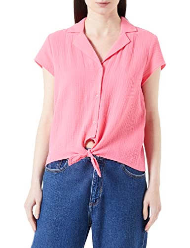 T-shirt avec nœud ONLY Onlthyra en textile tissé doux au fini mat