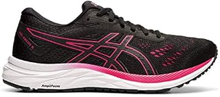 ASICS Women's Gel-Excite 6 Running Shoes, 9M, Black/Rose Petal