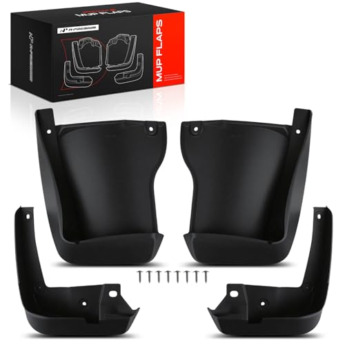 Bavettes garde-boue pour Honda Accord 2008-2012 berline, lot de 4 pièces avant arrière noir