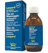Nature House – Leopard Sport – Huile de massage tonifiante relaxante post-activité – Rapide Benes...