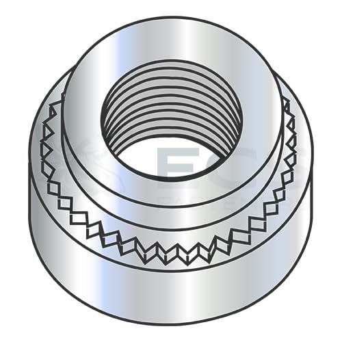 Generic M4X0.7-2 Metric Self Clinching Nut Zinc - ECS-M4-2NCL