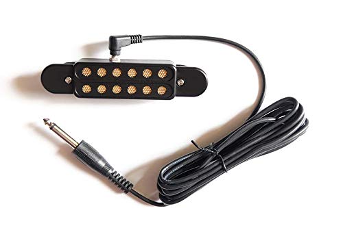 QHH Classical Acoustic Guitar Amplifier Soundhole Pickup KQ-33 6.3mm Jack