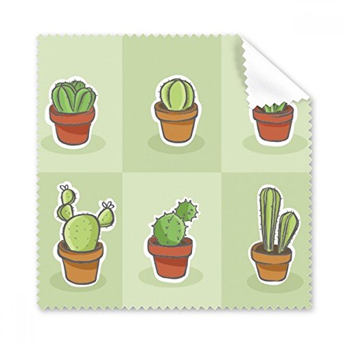 Tissu microfibre plantes succulentes pour garder un écran de smartphone propre au bureau
