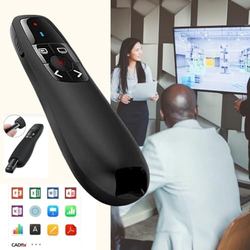 Caneta Laser Apresentação Controle Slide PowerPoint | Palestra Congresso | Passador Slides Remoto Se