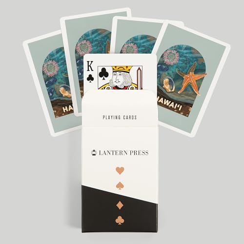 Lantern Press Hawaii, 52 cartas tamaño póker miniatura 6
