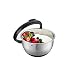Produktbild GEFU Frischhalteschüssel Muovo, Edelstahlschüssel, Rührschüssel, Servierschüssel, Salatschüssel, mit Silikonboden und Aufbewahrungsdeckel, Ø 16 cm