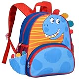 Mochila Costas Clio Pets Dinossauro Azul 13'' - Clio Style