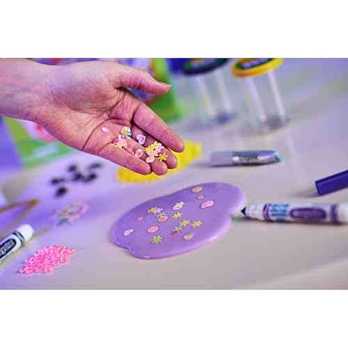 Crayola Mystery Goo Making Kit, Slime DIY Craft for Kids, Sensory Fidget Putty, Less Mess Activity, Includes Mix Pouches & Mix Ins, Gift for Kids, 6+ - image 2