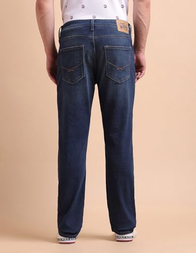 Image of U.S. Polo ASSN. Denim Jeans for Men - Slim Straight Fit, Mens Jeans for Office & Regular Wear