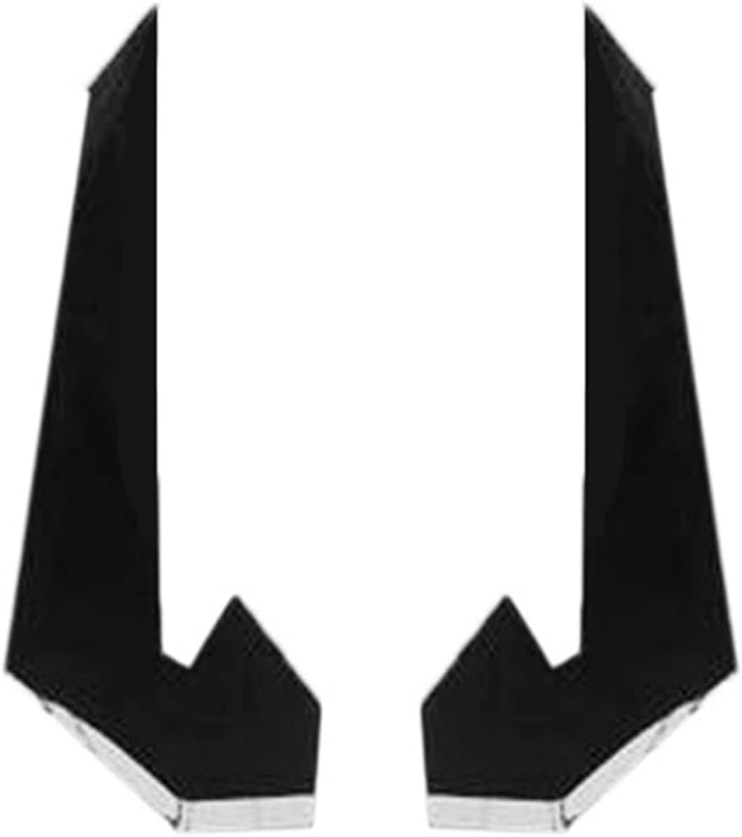 Car Front Bumper Splitter Canard Diffuser Fin Valence Front Spoilers Body Kit for Civic 10TH Type-R 2019 2020 2021 Car Accessories.,B-Glossy Black