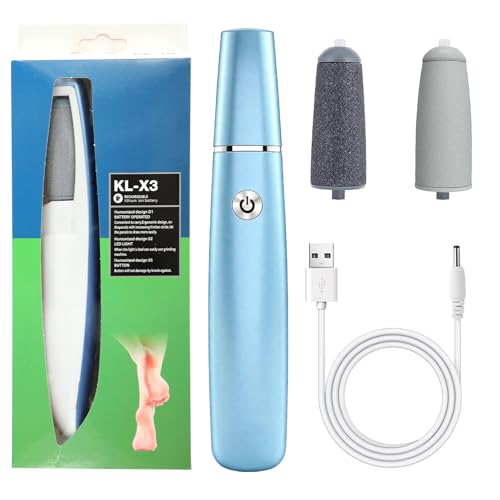 FunnAura Electric Foot File Hard Skin Remover, Professional Electric Callus Remover for Feet Dead & Cracked Skin