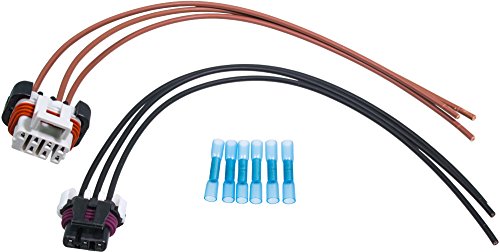APDTY 133922 Headlight & Turn Signal Wiring Harness Pigtail Connector Kit Fits Front Left or Right 2005-2014 Freightliner Columbia (Replaces 224396007)