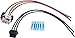 APDTY 133922 Headlight & Turn Signal Wiring Harness Pigtail Connector Kit Fits Front Left or Right 2005-2014 Freightliner Columbia (Replaces 224396007)