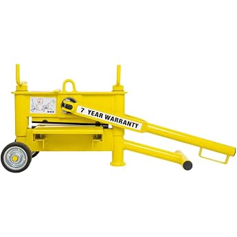 ORIT Composite Stone Splitter with 2 Spindles IQ Easy Cutter - Cutting Height 10-120 mm - Cutting Width 330 mm Stone Cracker Stone Separator Plate Cutter Rotating Blades with 4 Cutting Edges