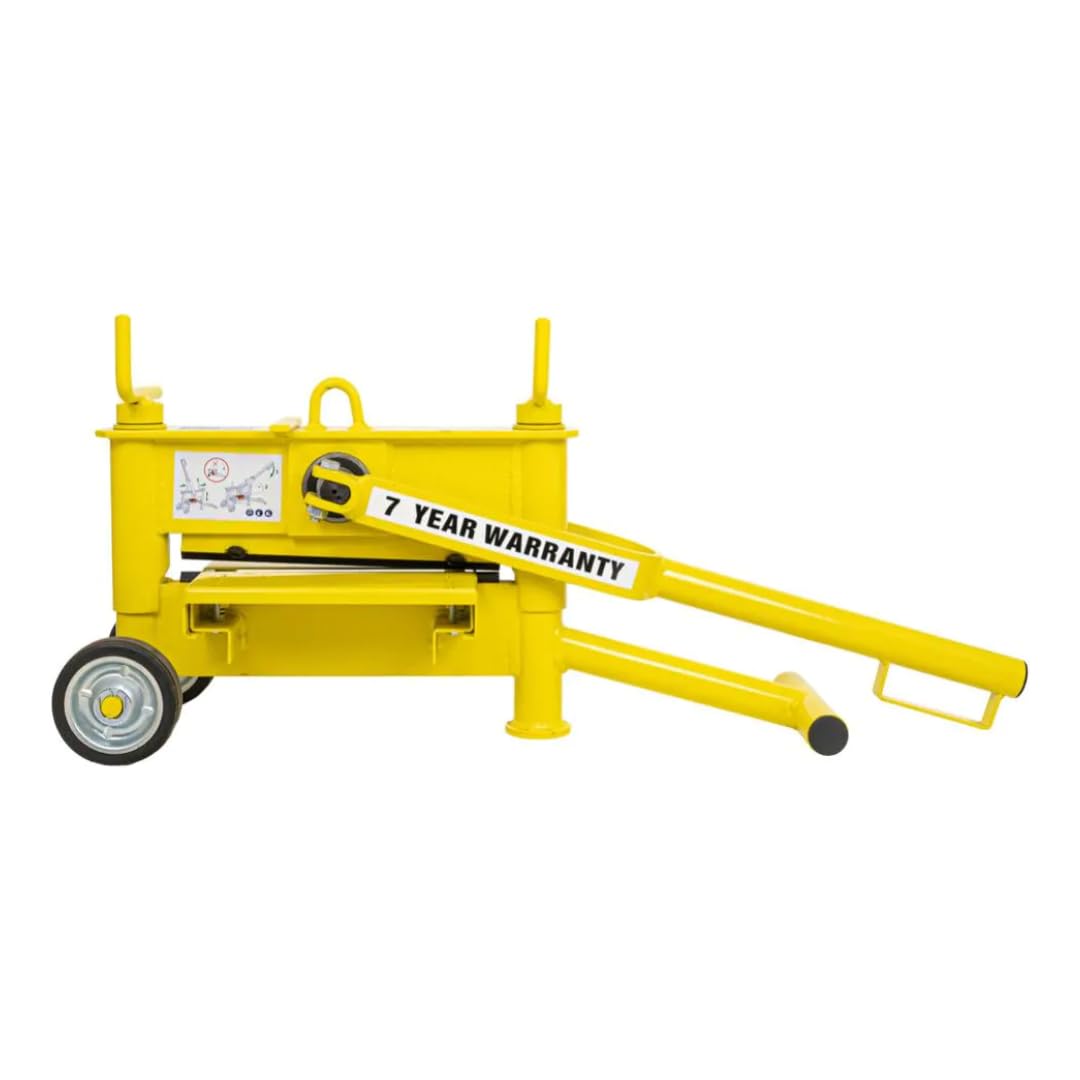 ORIT Verbundsteinspalter Mit 2 Spindel IQ Easy Cutter - Schnitthöhe 10-120 mm - Schnittbreite 330 mm, Steinknacker, Steintrenner, Plattenschneider, Rotierende klingen mit 4 schneidkanten