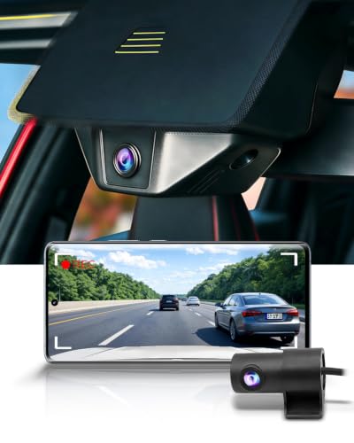 Fitcamx Front 4K+Rear 1080P Dash Cam