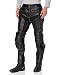 Produktbild protectWEAR Motorrad Lederhose, Schwarz, 52