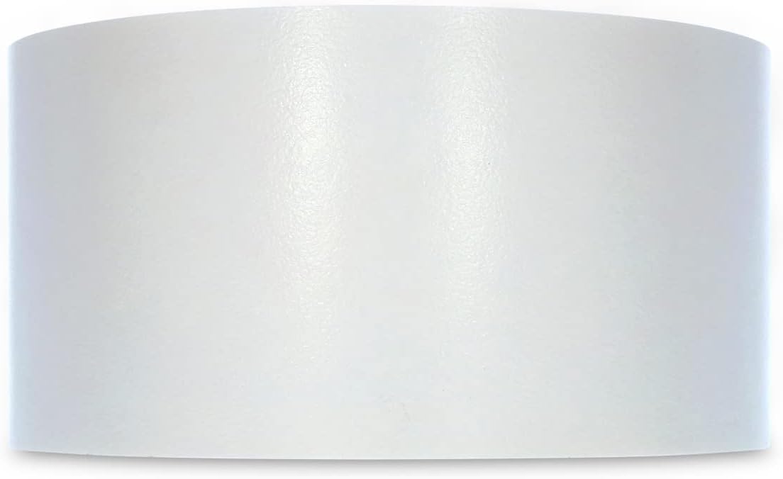 Cinta de melamina blanca perlada de 50 mm, cinta de chapa prepegada, rollo de 7,5 m, planchar para una fácil aplicación de bricolaje, cubrirá el borde de un panel de MDF estándar