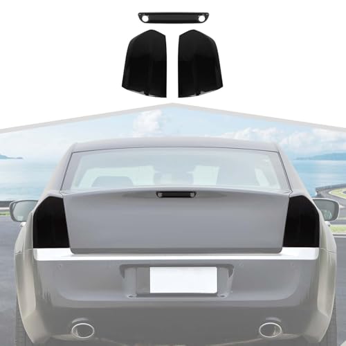 Amayum 3Pcs tail light and third brake light covers 2011-2014