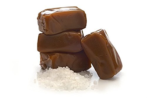 AvenueSweets - Handcrafted Individually Wrapped Soft Caramels - 5 lb Box - Sea Salt