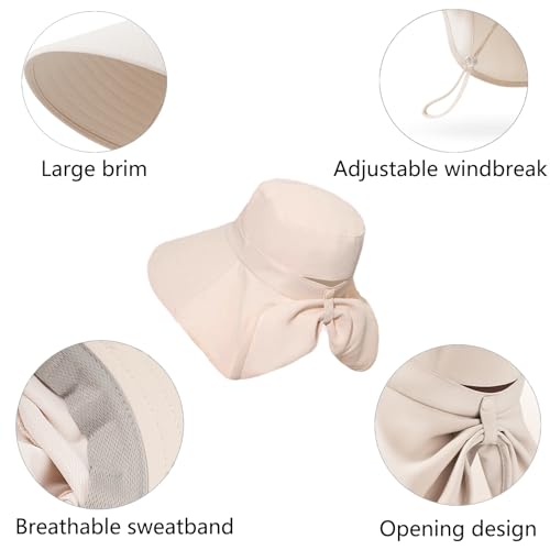 Gorro de verano para mujer con protección UV miniatura 6