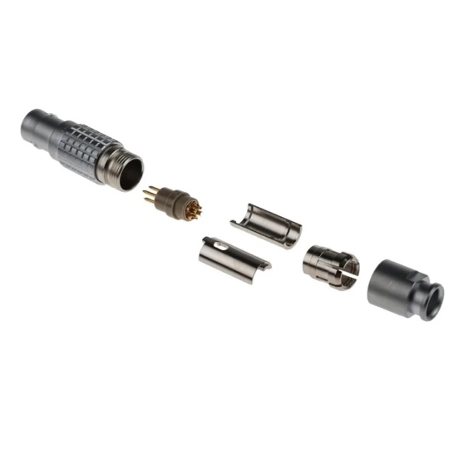 Conector Circular de conexión rápida FGG.1B.304.CLAD62Z Conector Circular de Empuje y tracción de 4 Posiciones