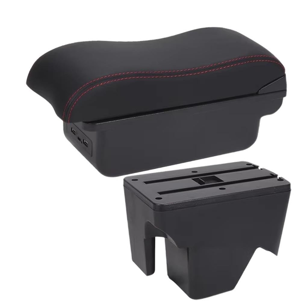 Sxqpocar B1 Black Red 3Usb For Tera 2025 Car Armrest Box Center Console Armrest Storage Box Replacement Parts
