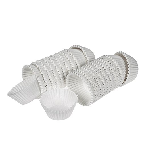 Mr. Miracle Standard Size White Baking Cup For Cupcakes And Cup Liners. Pack Of 500 #TOP3