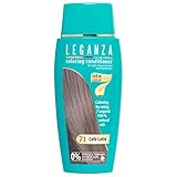 Leganza Coloring Conditioner Color 71 Cafe Latte with 7 Natural Oils Ammonia and Paraben Free