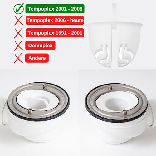 Cover Cap and Hair Strainer Set for Shower Drain diameter 4.41" - Image 3