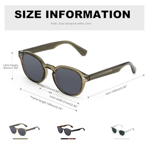 Superb Acetate Frame Scratch/Saltwater Resistant/Oleophobic Coating Lens Vintage Polarized Sunglasses Men Women4