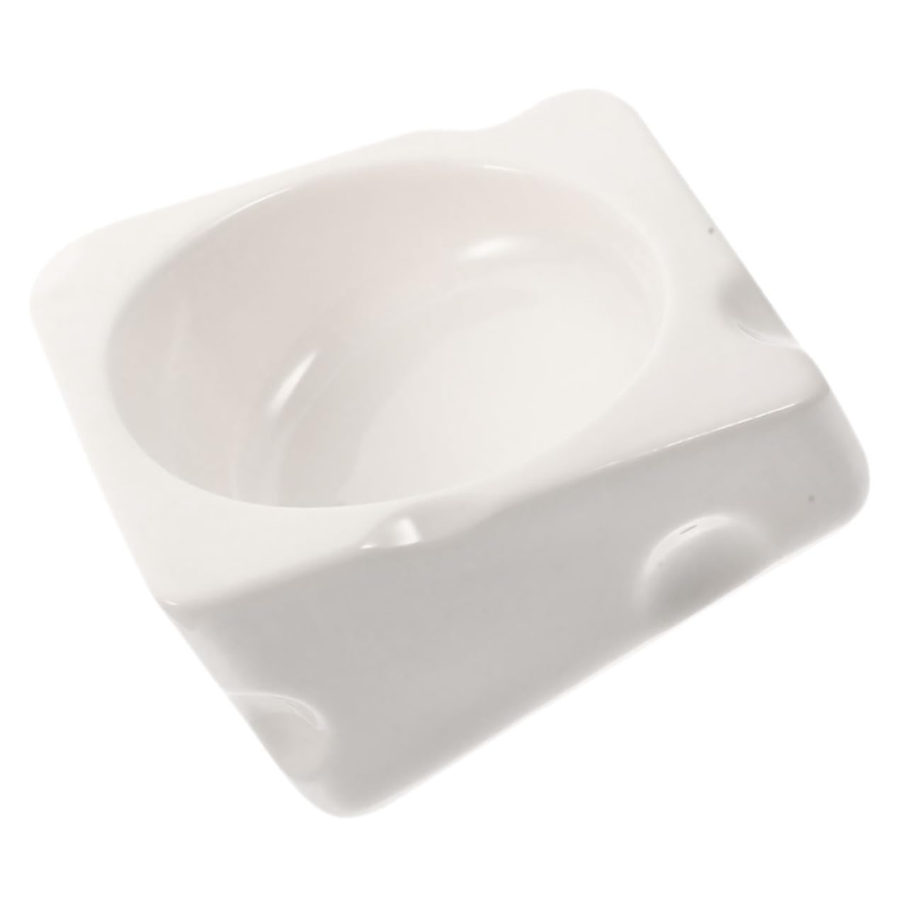 GALPADA Hamster Ceramic Food Bowl Stable and Durable Feeding Container for Guinea Pig Chinchilla and Pets Prevents Spilling for Food and Water Pet Cages