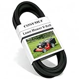 405143 Lawn Mower V-Belts 1/2' x 106' 336319 Mower Deck Drive Belt 58445310 Replaces 46' for AYP Craftsman Poulan Husqvarna 532405143 584453101 7133156 21546607
