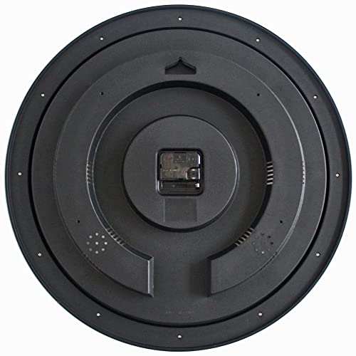 Firstime & Co.® Avery Whisper Wall Clock, American Crafted, Oil Rubbed Bronze, 20 X 2 X 20, #TOP4